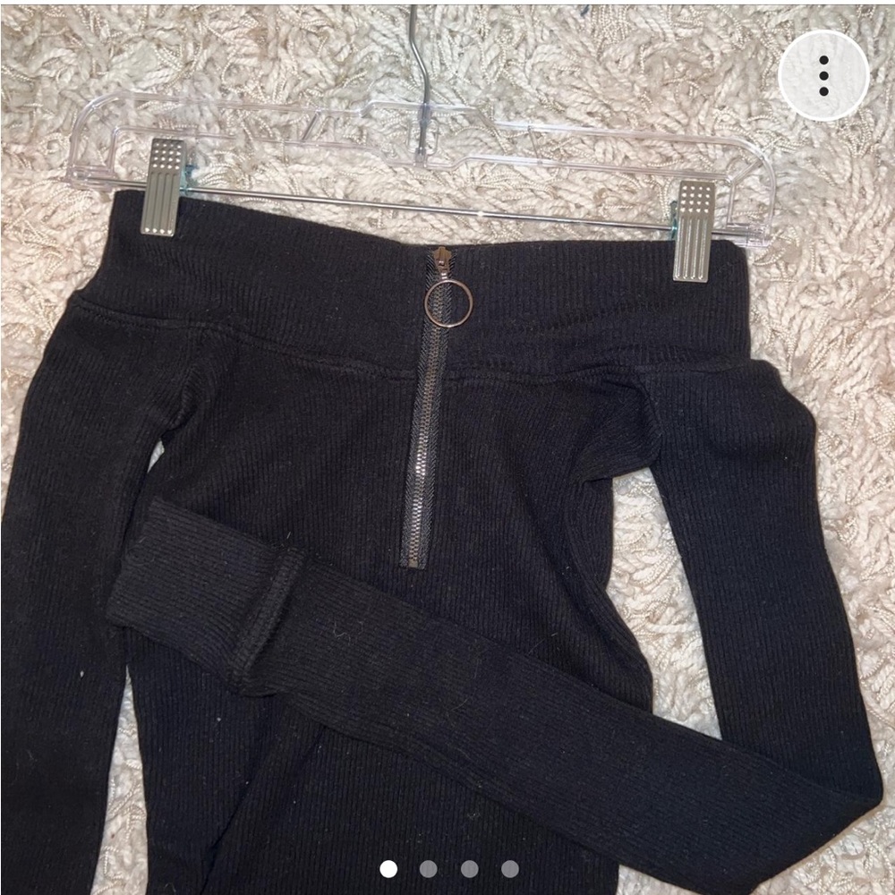 Free People Half Zip Long Sleeve